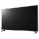 LG 86UK6500PLA Ultra HD 4K LED TV, genel siyah ekran, ince çerçeveli televizyon görünümü