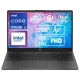 Siyah HP 250 G10 B2NC5ESVB010 iş ofis laptopu; Intel Core i5 ve FHD ekran vurgulu vitrin görünümü