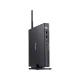 Asus E520-B094M siyah masaüstü bilgisayar, dikey tasarımı ve ön panel bağlantı noktalarıyla