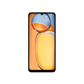 Xiaomi Redmi 13C beyaz akıllı telefon, önden görünüm; geniş ekran ve damla çentik tasarımı