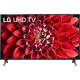 LG 49UN711C0ZB Ultra HD 4K LED televizyon, kırmızı çiçek temalı ekranda görünüyor, genel renk.