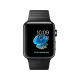 Apple Watch Series 2 38 mm uzay siyahı akıllı saat, paslanmaz çelik kasa ve baklalı bilezik