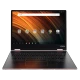 Lenovo Yoga A12 LTE pembe tablet, 4 GB RAM 64 GB depolama ve 3G bağlantılı kullanım ekranı açık