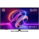 Arçelik A 1055 C AI Ultra HD 4K QLED televizyon, renkli ekranı ve Google TV arayüzüyle önden görünüm