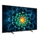 Sunny SN55UIL402 Ultra HD 4K TV, ince siyah çerçeveli ekranında renkli çiçek deseniyle önden görünüm