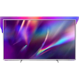 Philips 75PUS8505 Ultra HD 4K LED televizyon ekranında renkli ışık efektleri görünen vitrin ürünü