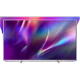 Philips 75PUS8505 Ultra HD 4K LED televizyon ekranında renkli ışık efektleri görünen vitrin ürünü