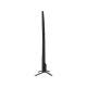 LG 43UH650V Ultra HD 4K LED televizyon ayaklı, genel siyah renkli şık tasarım.
