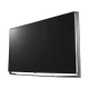LG 65UB980V Ultra HD 4K LED televizyonun siyah ekranlı ince tasarım görünümü, genel renk