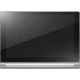 Lenovo Yoga 2 10.1 inç platin renkli tablet ön ekran görünümü, şık tasarım
