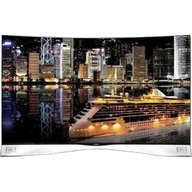 LG 55EA980V Full HD FHD OLED televizyon, şehir manzarası ekran görüntüsüyle vitrin görseli