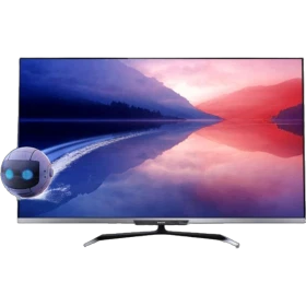 Philips 47PFL6198K 47 inç Full HD LED televizyon, genel renk, düz ekran ve TV ayaklı vitrin görünümü