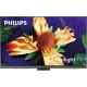 Philips 65OLED907 Ultra HD 4K OLED TV ekranda çiçek görseli ve Ambilight aydınlatma efekti, genel renk.