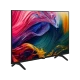 Beko B43 D 697 B Full HD FHD TV, siyah çerçeveli ekranı ve renkli soyut görüntüsüyle önden görünüm