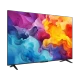 TCL 55V6B Ultra HD 4K LED TV ekranında renkli soyut görüntü, genel renk tasarım