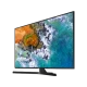 Samsung 43NU7400 Ultra HD 4K LED televizyon ekranda canlı deniz manzarasıyla, genel renk.