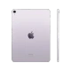 Apple iPad Air 2024 128 GB 11 inç mor tablet, arkadan ve yan görünüm ile.