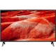LG 50UM7500PLA Ultra HD 4K LED televizyon; ekranda kırmızı-kahverengi dağ manzarası görünüyor