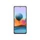 Xiaomi Redmi Note 10 Pro mavi akıllı telefon, ince çerçeveli ekran ve ön kamera deliğiyle önden görünüm