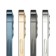 Apple iPhone 12 Pro Max siyah akıllı telefonun yan profili, düz çerçeve ve kamera çıkıntısı detayı