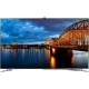 Samsung 40F8000 Full HD LED TV ekranda şehir manzarası ile, siyah tasarımlı televizyon vitrini