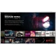 Arçelik A50L 8870 5S Ultra HD 4K LED televizyon, Netflix içerikleri açık siyah ekranıyla önden görünür