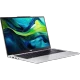 Acer Aspire Lite AL15-71P-75E7 gümüş iş ve ofis laptopu, açık ekranda ince tasarımıyla önden açılı görünüm