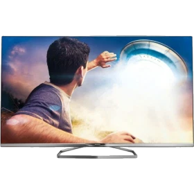 Philips 47PFK6309 Full HD LED televizyon; ekranda film sahnesi ve modern tasarım ile vitrin görünümü.
