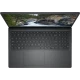 Dell Vostro 3510 N8066VN3510UZ23 siyah iş ve ofis laptopu açık ekranlı, klavyeli görünüm