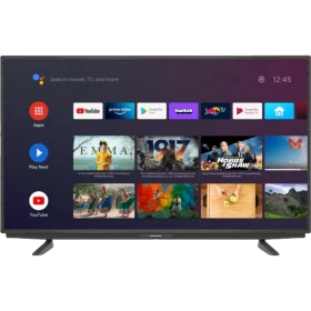 Grundig 65 GFU 7900 A Ultra HD 4K LED televizyon, siyah çerçeveli ekranı ve akıllı TV arayüzüyle