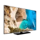 Samsung HG43ET690UB Ultra HD 4K LED televizyon; siyah çerçeveli, canlı manzara ekranıyla gösteriliyor.