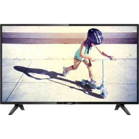 Philips 39PHS4112 HD Ready LED TV ekranda oyun görüntüsüyle, siyah çerçeveli televizyon tasarımı