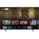 Grundig 43 GHU 7000 B Ultra HD 4K TV, siyah çerçeveli LED televizyonun önden görünümü