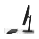 Casper Nirvana A5H.1070-DV00X-V masaüstü bilgisayar, siyah monitör, klavye ve standıyla.
