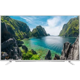 Beko B55L 8840 5W Ultra HD 4K televizyon, gümüş çerçeveli ve manzara ekranlı