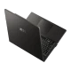 MSI VenturePro 15 A2RWEG50F08 oyuncu laptop gri renk; klavye ve kapak detayları önden görünüyor.