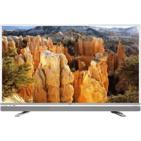 Beko B55L 6652 5W Full HD televizyon, kayalık doğa manzarası gösteren ince ekranlı TV
