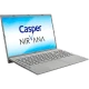 Casper Nirvana C550.1235-8V00T-G-F gri iş ve ofis laptopu, açık ekran ve klavye görünümü