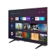 Grundig Tokyo 50 GHU 7900 C Ultra HD 4K LED televizyon, siyah çerçeveli ekranda akıllı TV arayüzü