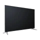 Vestel 65FA7500 Full HD LED TV, siyah ekranı ve yan ayaklarıyla önden üç çeyrek açıdan görünür