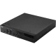 Asus PB60-B3430MV siyah masaüstü bilgisayar, kompakt kasası ve ön panel bağlantı noktalarıyla
