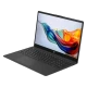 HP 15-fc1002nt D2QC7EA siyah iş ve ofis laptopu; klavye ve renkli ekran arayüzü açık şekilde gösteriliyor