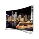 LG 55EA980V Full HD FHD OLED TV, şehir manzaralı ekran görüntüsüyle siyah tonlarda.