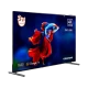 Grundig 50 GQ 650 Ultra HD 4K TV, siyah çerçeveli ekranda renkli beta balığı görüntüsüyle