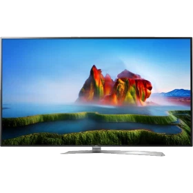LG 75SJ955V Ultra HD 4K LED televizyon, vitrin görselinde ince siyah ekran ve canlı manzara görüntüsü