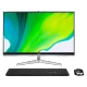 Acer Aspire C24-1650 masaüstü bilgisayar, geniş ekranı, klavyesi ve mouse ile birlikte sunuluyor