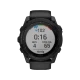 Garmin tactix 8 51mm Solar Elite siyah aktivite saati, kalp ritmi ve kalori bilgilerini gösteren yuvarlak ekranıyla