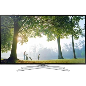 Samsung 50H6400 Full HD FHD LED televizyon, genel renk, ince tasarımlı ekran ve standıyla vitrin görünümü