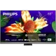 Philips 65OLED907 65 inç Ultra HD 4K OLED TV; çiçekli ekran ve Ambient, IMAX Enhanced, Android TV etkileri