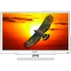 Sunny Axen Lavita 23 inç beyaz LED televizyon, HD Ready ekranında gün batımında uçan kartal görüntüsü